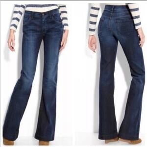 Citizens of Humanity C of H Hutton Mid Rise Wide Leg Jean Size 28 x 27 Inseam